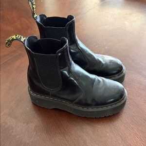 Dr. Martens Shiny Black Chelsea Boots